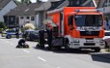 Feuer 1 Koeln Porz Grengel Waldstr P040